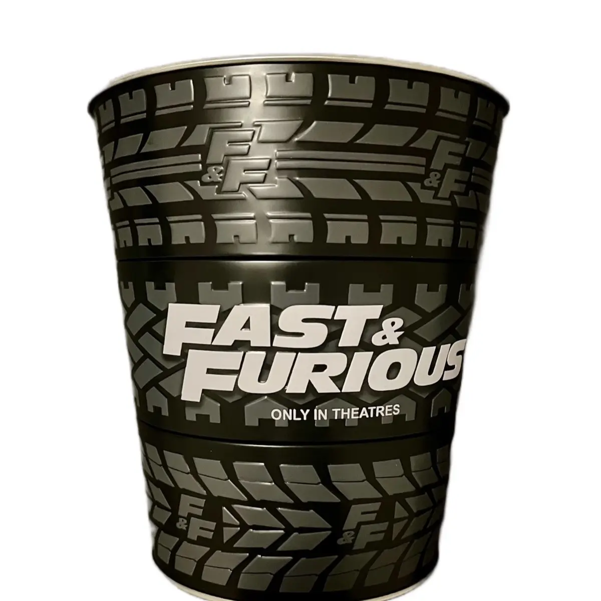 Fast & Furious PopCorn Bucket Snack Holder Fast & Furious PopCorn Bucket Snack Holder