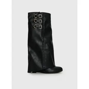 Ritz Knee High Boots Black
