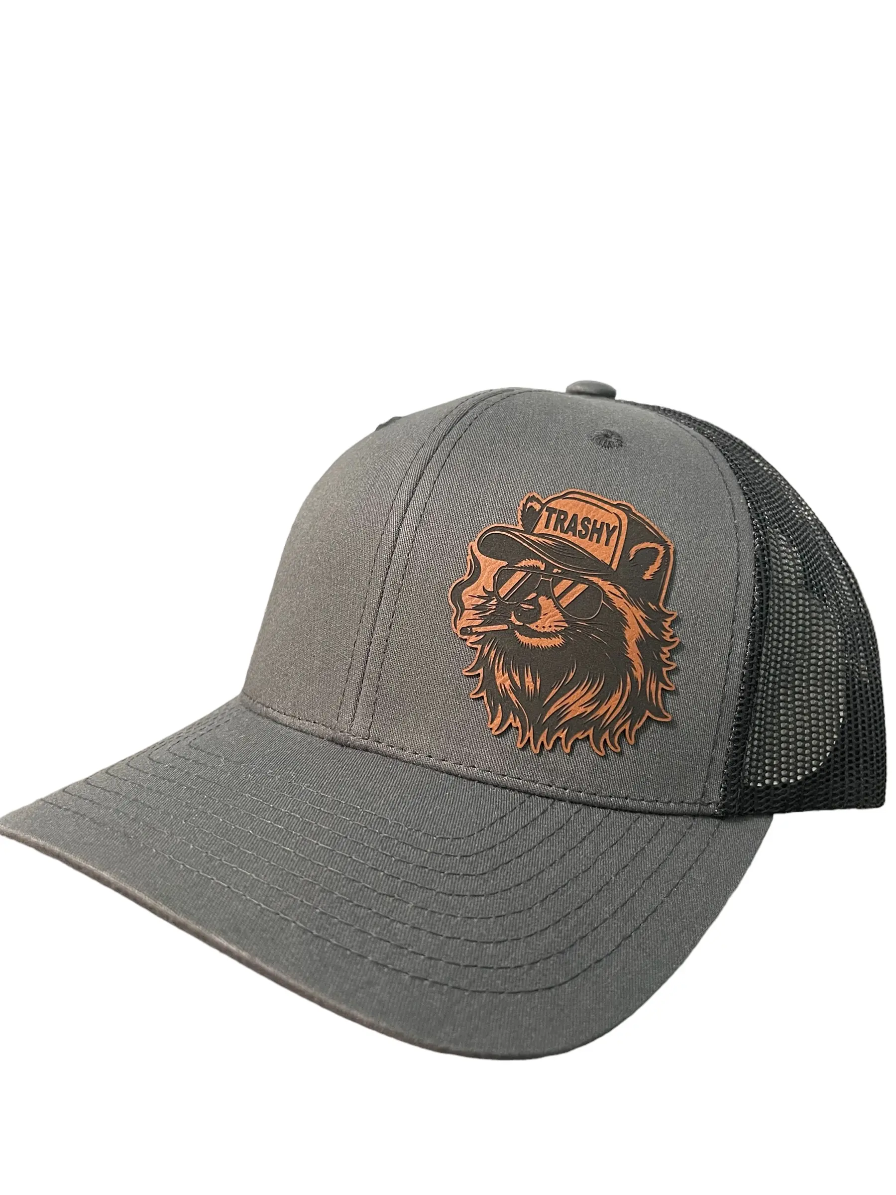 Trashy Trash Panda Smoking Raccoon Richardson 112 Snapback Adjustable Funny Trucker Hat