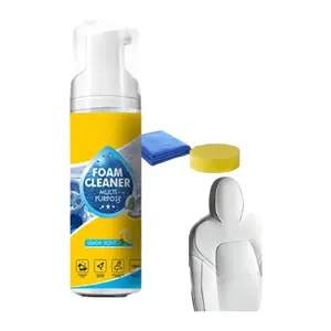 4-in-1 Multi-Enzyme Foam Cleaner, All-Purpose Deep Cleaning Spray for Car Interior, Kitchen Grease, Bathroom Tiles, Sofa Upholstery