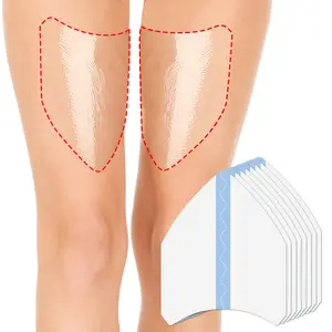 Anti Chafing Thigh Patches 10 Pcs - V Shape Invisible Chub Rub Stickers, Anti Sweat Friction Thigh Tape Shield, Long Lasting All Day Inner Thigh Guard for Women, Summer Dress Skirt Walking Running Thigh Protection