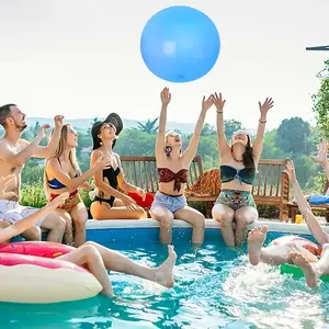 1pcs Ultra Large Inflatable Bubble Ball, Water Filled Transparent Pop Ball, Bounce & Pop Fun Toy, Perfect for Kids & Parties