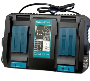NEW For Makita DC18RD 18 Volt LXT Li-Ion Dual Port Rapid Optimum Battery Charger