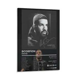 Drake Album Posters Wall Art Poster, Album Gift Prints