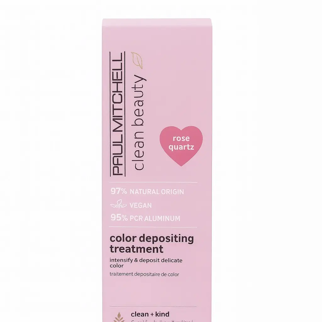 Paul Mitchell Clean Beauty Color Depositing Treatment, Vegan Formula for Vibrant Color Boost, Sulfate-Free Haircare for All Hair Types with Vanilla Scent