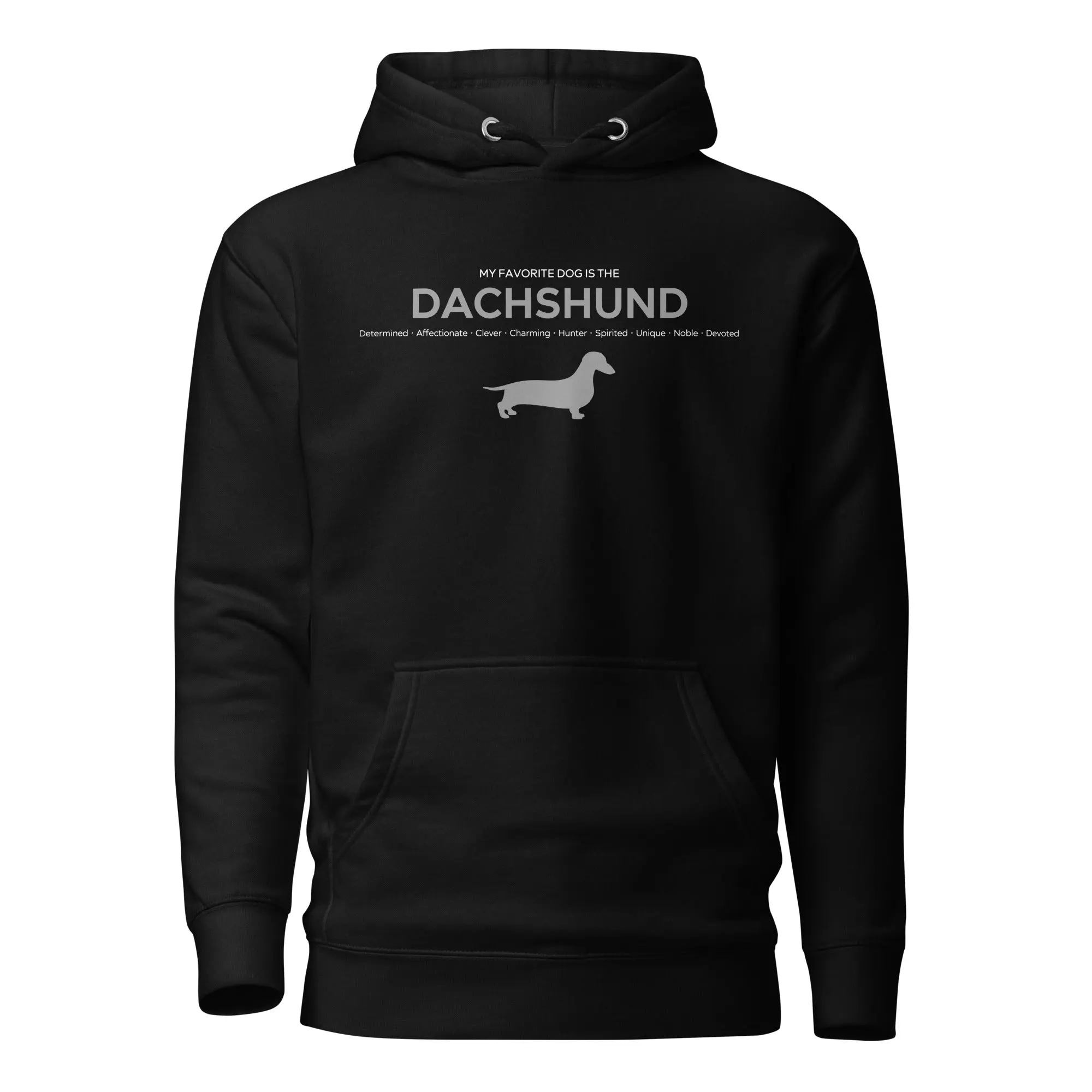 Dachshund: Unisex Hoodie