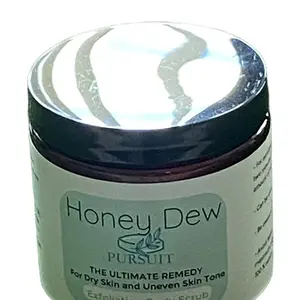 Honey Dew Body Scrub Body Care Exfoliant Cleanser Cleansing Cosmetic Skin Repair Skin Care Argan Argan Oil Nourishing Blend organic honey Pomegranate