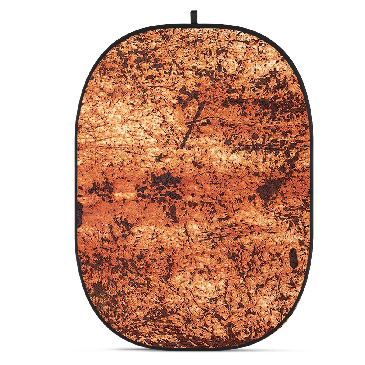Glow CBA-WR0009 Lightweight 5x6.5' Fabric Collapsible Backdrop, Rusty Wall Camera Photography Accessory