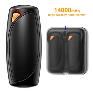 COZOME&COTOP-AI Hand Warmers Rechargeable 2 Pack, AI Temperature Control Pocket Size Electric Handwarmers, Quick Charge Portable Hand Warmer Great Gift for Christmas Outdoors, Hunting, Golf, Camping