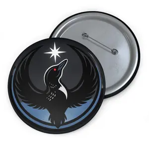 Minnesota Rebel Loon, Minnesota Rebel Pin Button, Abolish ICE Pin Button, Ice Out Protests, Immigrant Rights, Minnesota Resistance Pin