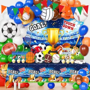 211 count  Birthday Party Decorations, Themed Party Decorations,Set Include Banner Balloon arch,Backdrop, Cake Toppers,Tableware, Tablecloth