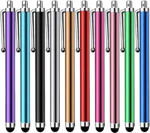 Stylus Pen [10 Pack] Universal Capacitive Touch Screen Pens for Tablets, iPad mini, iPad Pro, iPad Air, Smartphones, Samsung Galaxy - Multiple Colors