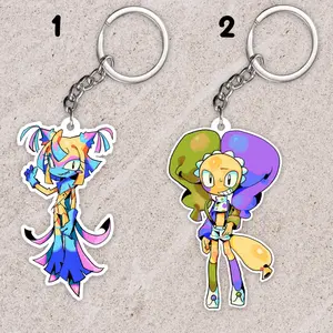 Dandy's world keychain: Looey and Yatta, looeydandysworld, yattadandysworld