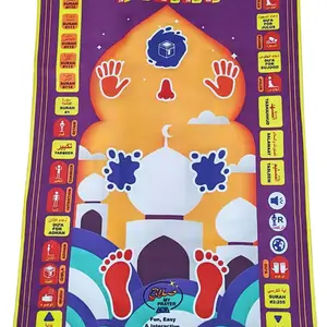 Arabic & English Language Learning Mat, Multi-functional Educational Smart Toy Mat, Educational Toy for Kids, Fun Gift for Boys & Girls