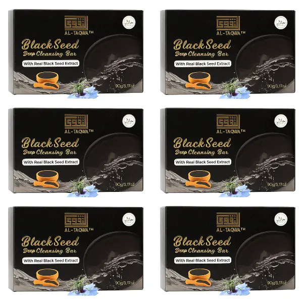 Black Soap - 90g All Natural Moisturizing Body Wash for Radiant Skin Care with Real Black Seed Extract Gentle Formula for Daily Cleansing Moisturize Hydrating