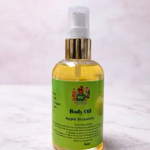 Apple Blossoms Body Oil, Lightweight Hydrating Oil for Daily Skin Moisturizing