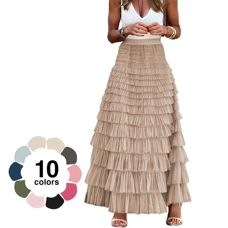 long petticoat skirt - TikTok Shop