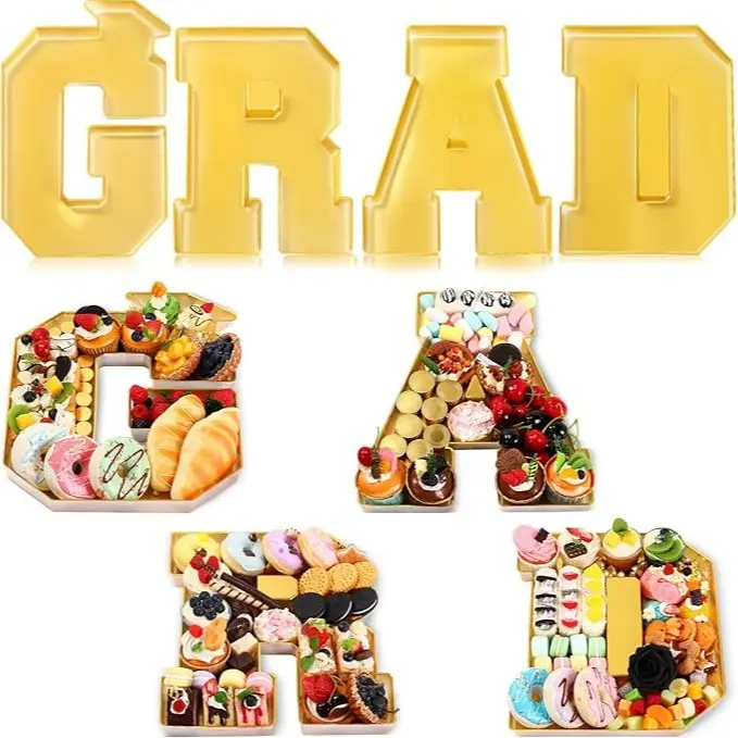 4 Pcs grad- gold