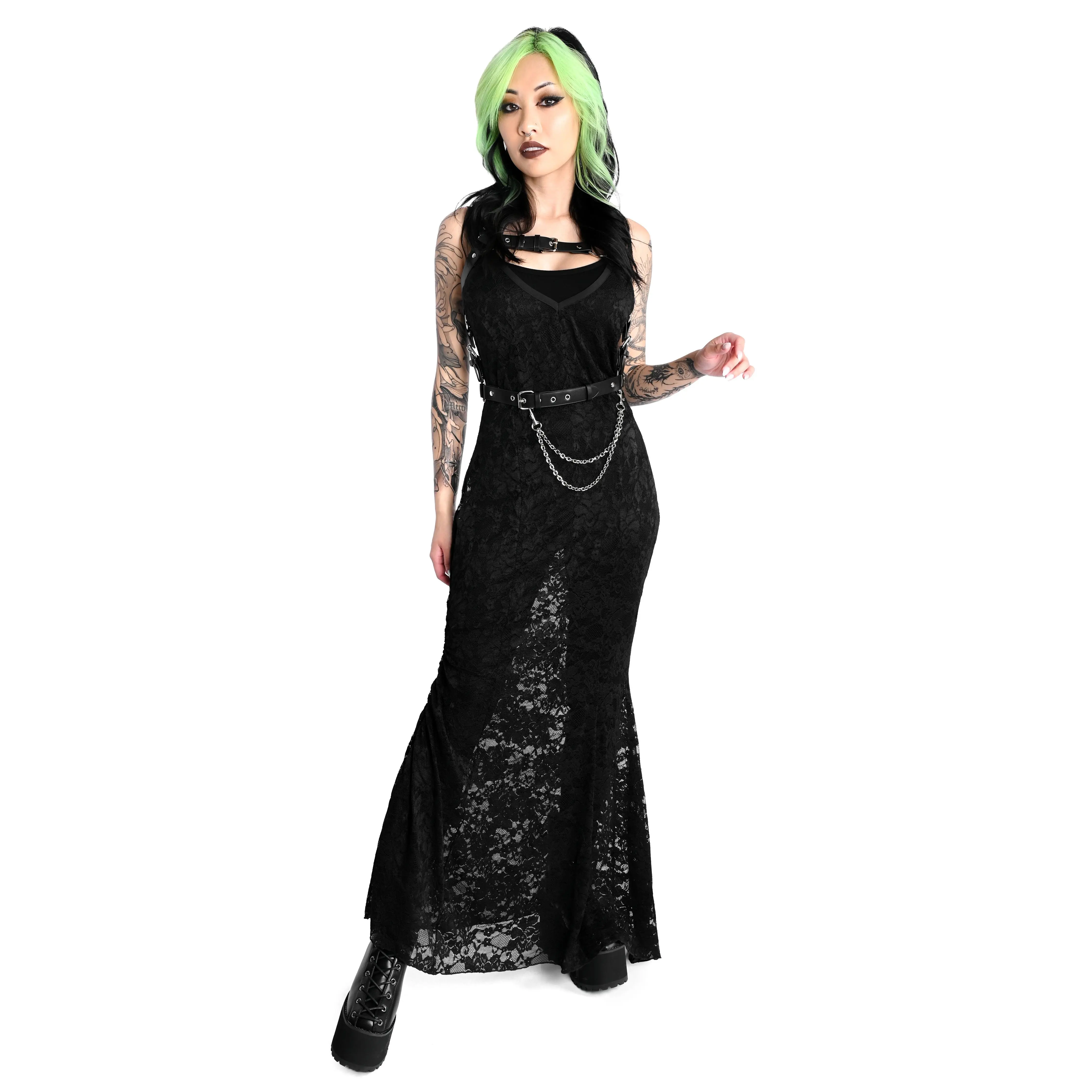 Nicole Lace Maxi Dress - No Restock!