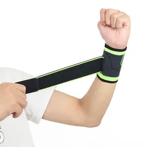 Nylon Compression Wristbands, Breathable & Wear-Resistant Wrist Support (1 Pair) for Basketball, Tennis