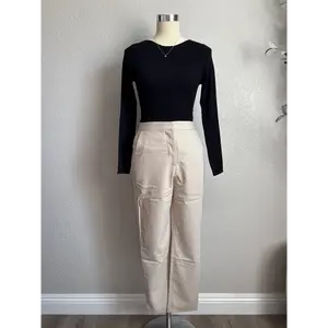 Solid Pixie Pants- Oatmeal