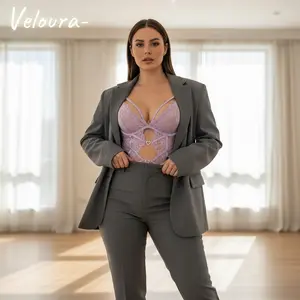 Women's Lilac Floral Sheer Slim Fit Bow transparent Lace Adjustable Bodysuit Corset Teddy with Rhinestone Heart Buckle Cutout Garter sexy Lingerie Set Cute Date Wear Sleepwear Babydoll Soft Comfortable Underwear Panty - Pastel, Light rave outfit summer