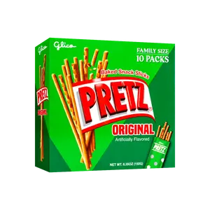 GLICO Original Pretz - Baked Pretzel Sticks, 10 Pieces, 6.35oz