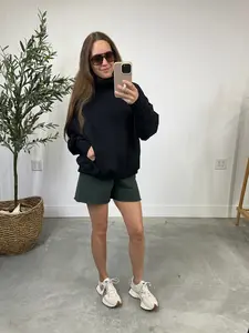 The Onyx Mock Neck Pullover