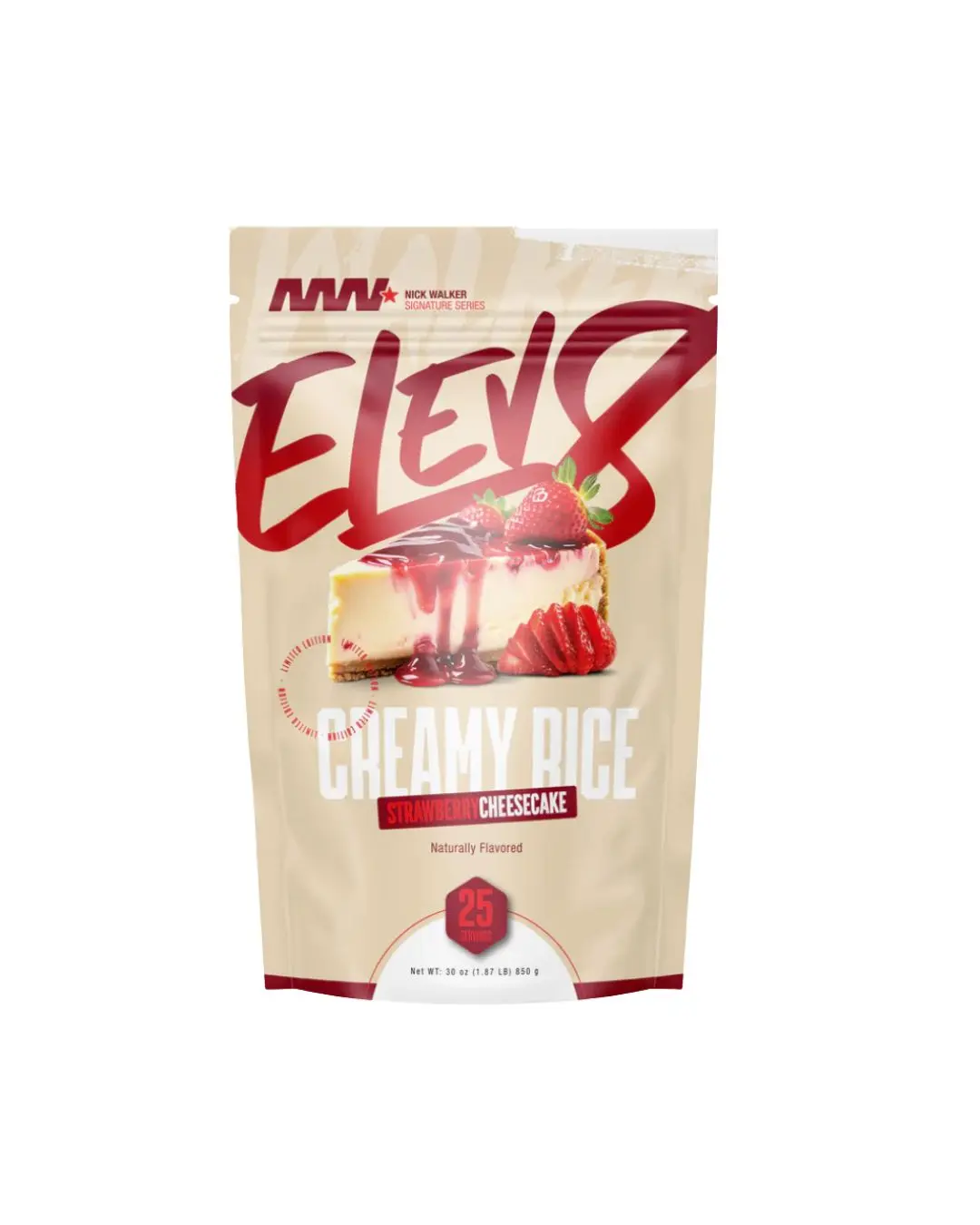 Elev8 Creamy Rice - Clean Fast-Digesting Carbohydrate Source for Performance Recovery & Daily Nutrition - Smooth Texture Easy Digestion & Consistent Energy