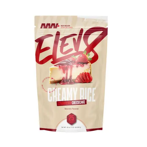 Elev8 Creamy Rice - Clean Fast-Digesting Carbohydrate Source for Performance Recovery & Daily Nutrition - Smooth Texture Easy Digestion & Consistent Energy