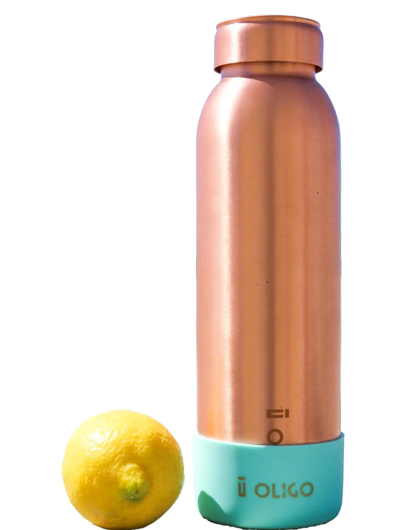 34oz Oligo Copper Water Bottle Trendy Elevated Hydration Certified 100% Pure Drinkware Drink Washable Bottled Reusable