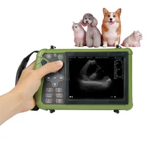 Pet Dog Ultrasound Machine at Home Veterinary Portable Pregnancy Ultrasound Machine B-Ultra Sound with 3.5MHz Probe for Pig,Sheep, Goat, Dog