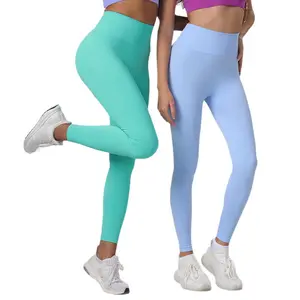 Autumn and winter peach hip yoga trousers sports cycling pants quick-drying yoga clothes high waist tight fitness pants stretchy soft legging athletic sweatpants comfortable pocket gym activewear jumpsuit