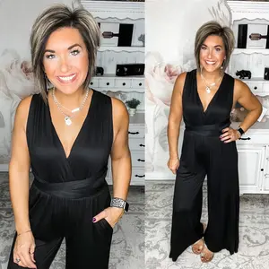 Inevitably Perfect Convertible Jumpsuit - Black Inevitably Perfect Convertible Jumpsuit - Black