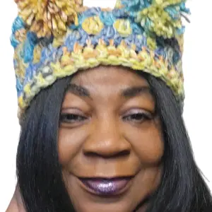Crochet Women  Hat Multicolor Handcrafted Knit Beanie with Unique Pom-Pom Design for Casual Wear Comfortable Fit Versatile Accessory
