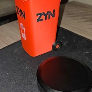 Zyn bin desktop trash - compact & stylish waste bin for desk/office