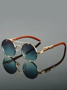 Women's New Round Fashion Glasses Leopard Decor Design Vintage Luxury Frame Eyewear Trendy Optical Accessories Shades