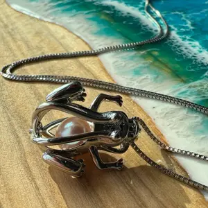 Keepsake Frog Pendant