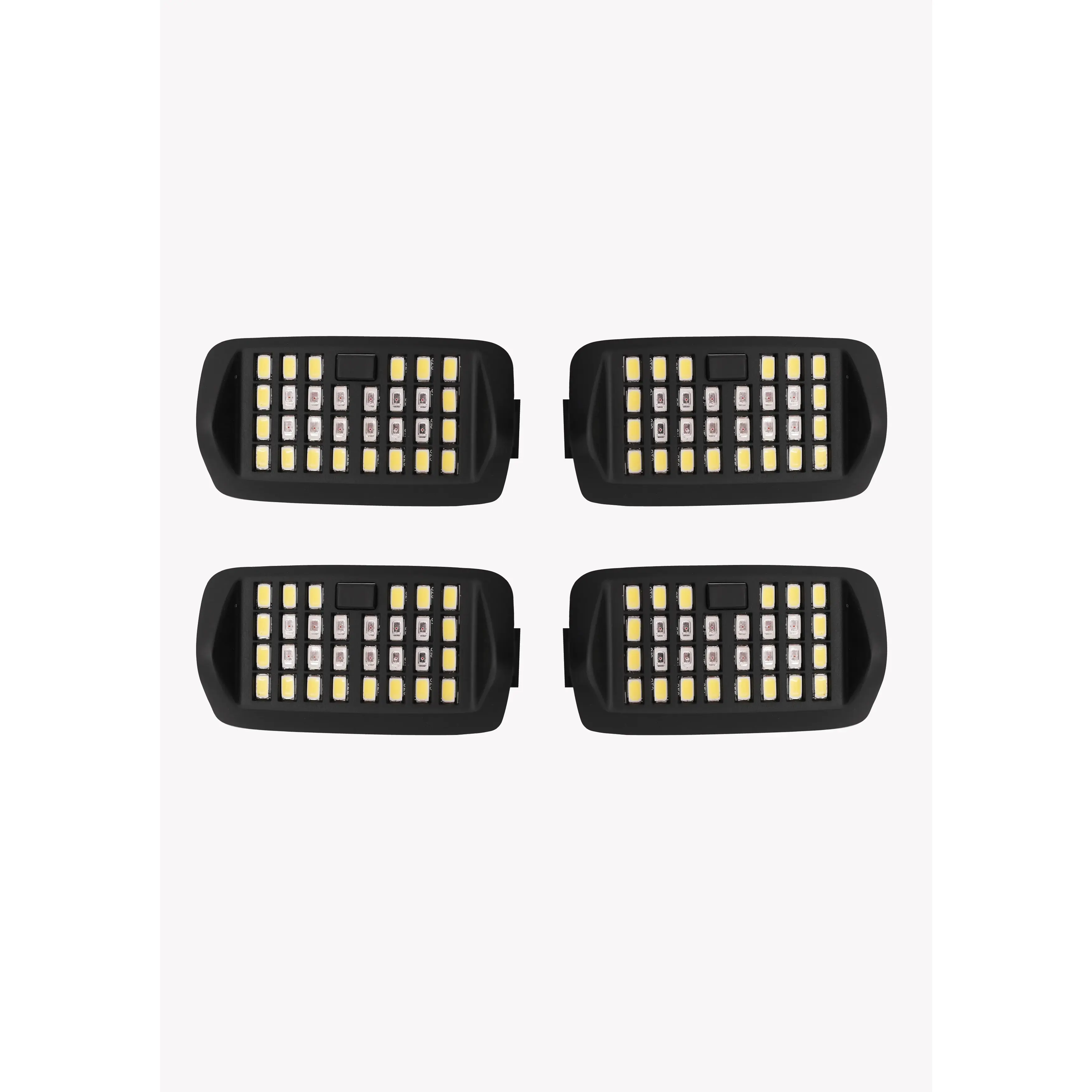 Meso Customs Ultimate LED Door Courtesy Lights (Set of 4) - 2010-2024 4Runner Compatible, Dual Color Switch, Entrance and Exit Function, Enhanced Light Output, Led Door Light