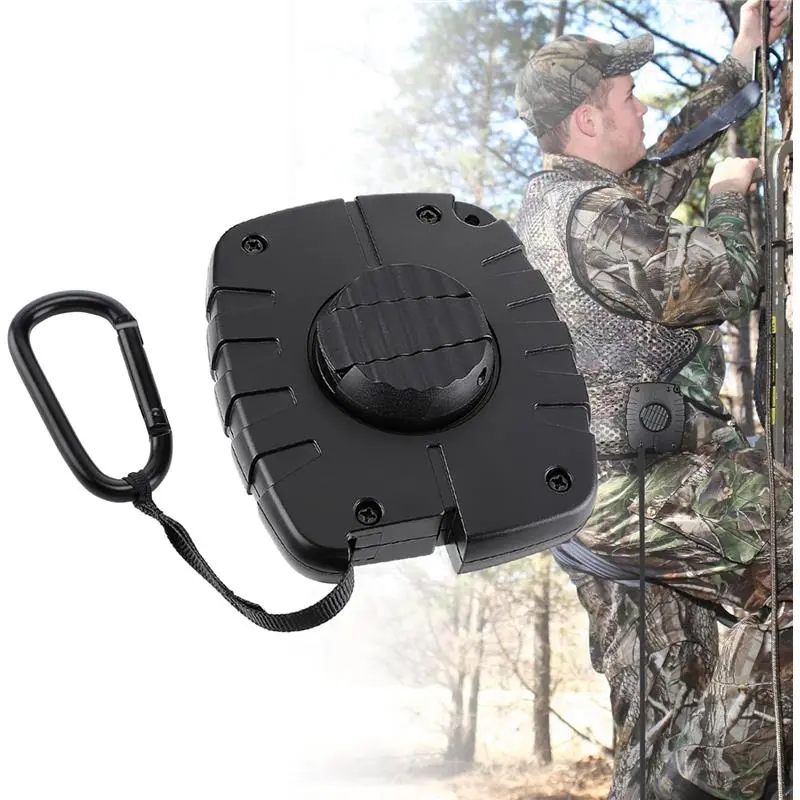 Treestand Gear Hoist - 33FT Retractable Bow & Gear Hoist for Hunting, Tangle Resistance, No Noisy - Treestand Bow Hunting Gear Accessories Bow Rope for Gun Retriever Crossbow