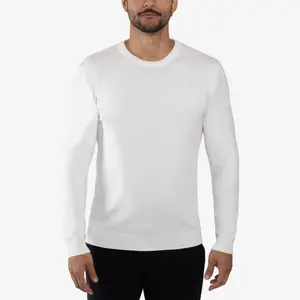 X RAY Men's Basic Crewneck Sweater (Big and Tall) in OFF WHITE Size L