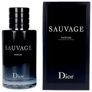 Dior Sauvage Parfum Eau de Parfum (EDP) for Men, 2.0 fl oz New in Box, Infused with Patchouli, Calabrian Bergamot, Geranium, Pepper
