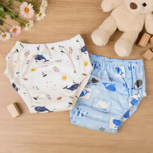 Baby Potty Training Pants, Reusable Leak-Proof Cloth Diapers, Seasonal Use, Easy Replacement, One-Time Nappy Alternative, Reusable Cloth Diapers For Babies