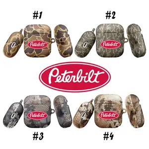 Peterbilt Truck Bottomland Hunting Camo AirPods Case - Protective Case for Apple Wireless Earbuds