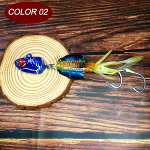 Night Glow Fishing Lure, Fast Sinking Metal Iron Plate Bait, Long Cast Distance, Sea Bass Fish Attractant, Single Bag Pack