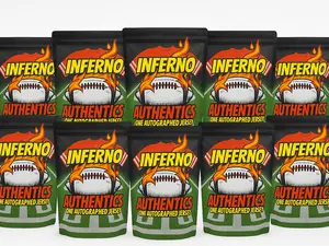 PYT 10 Signed Jersey Bags +2 Football Cards BREAK Sports Memorabilia