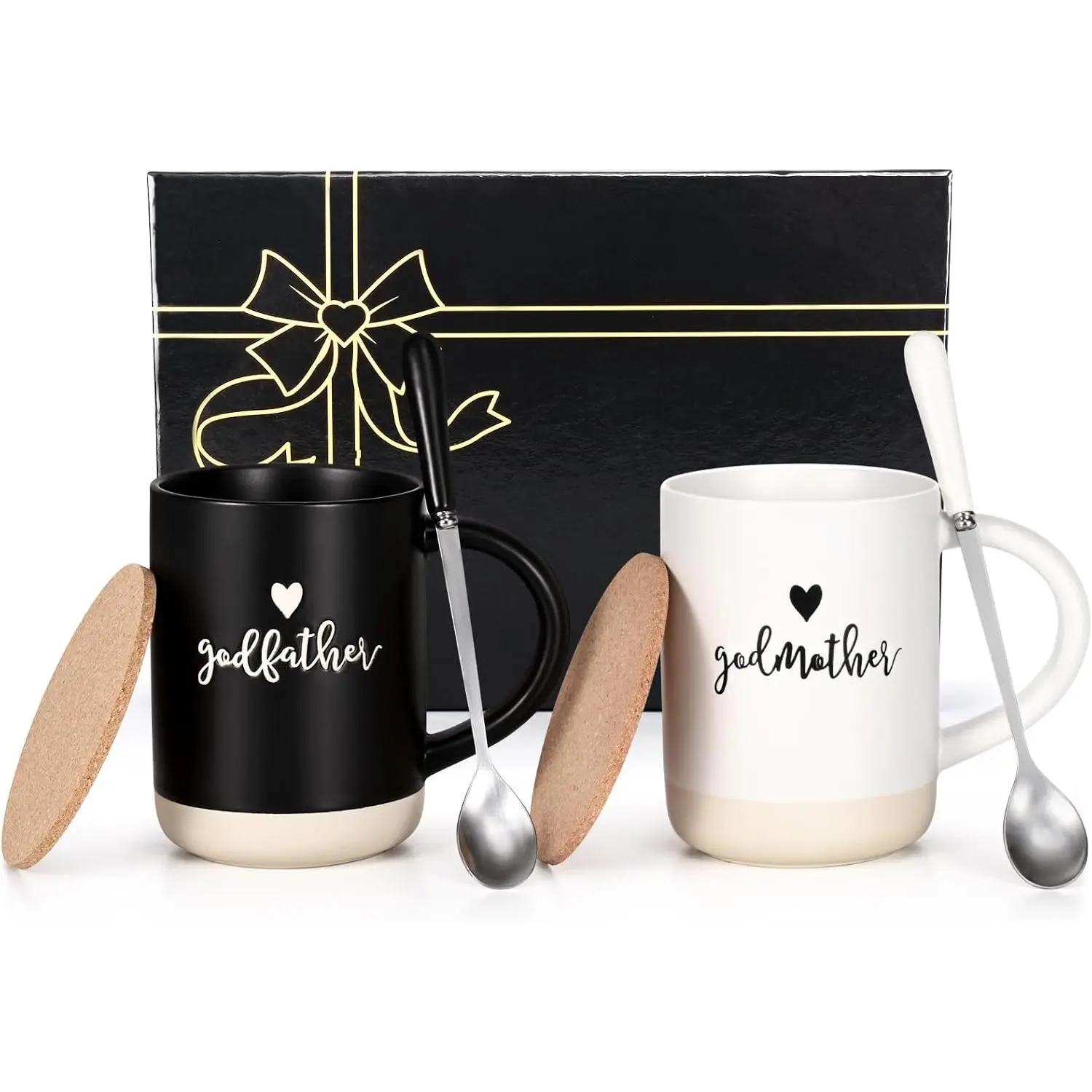 Godparents Proposal , Godparents Gifts from Godchild, Godmother Godfather Mugs, Will You Be My Godparents, Godmother Godfather Gifts, Christmas Birthday Gifts for Godparents, 16 Oz