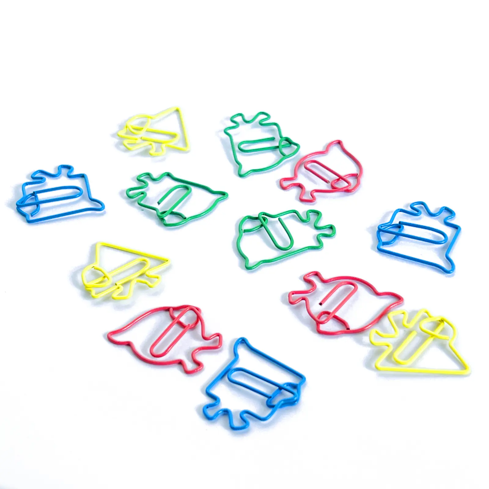 Cute Bird Paper Clips – Colorful Candy Colors, Clips for Photo & Letter Paper, Fun Desk Accessory Reusable Durable