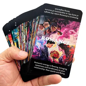 Harmony Heart Oracle Card Game, 56pcs/box Divination Card, Card Games for Party, Family, Friends, Fun Game for Holiday Gathering