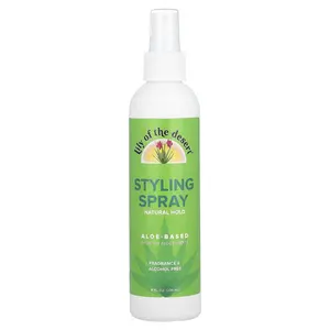 Lily of the Desert Styling Spray, Natural Hold, Fragrance Free, 8 fl oz (236 ml) Lily of the Desert Styling Spray, Natural Hold, Fragrance Free, 8 fl oz (236 ml)